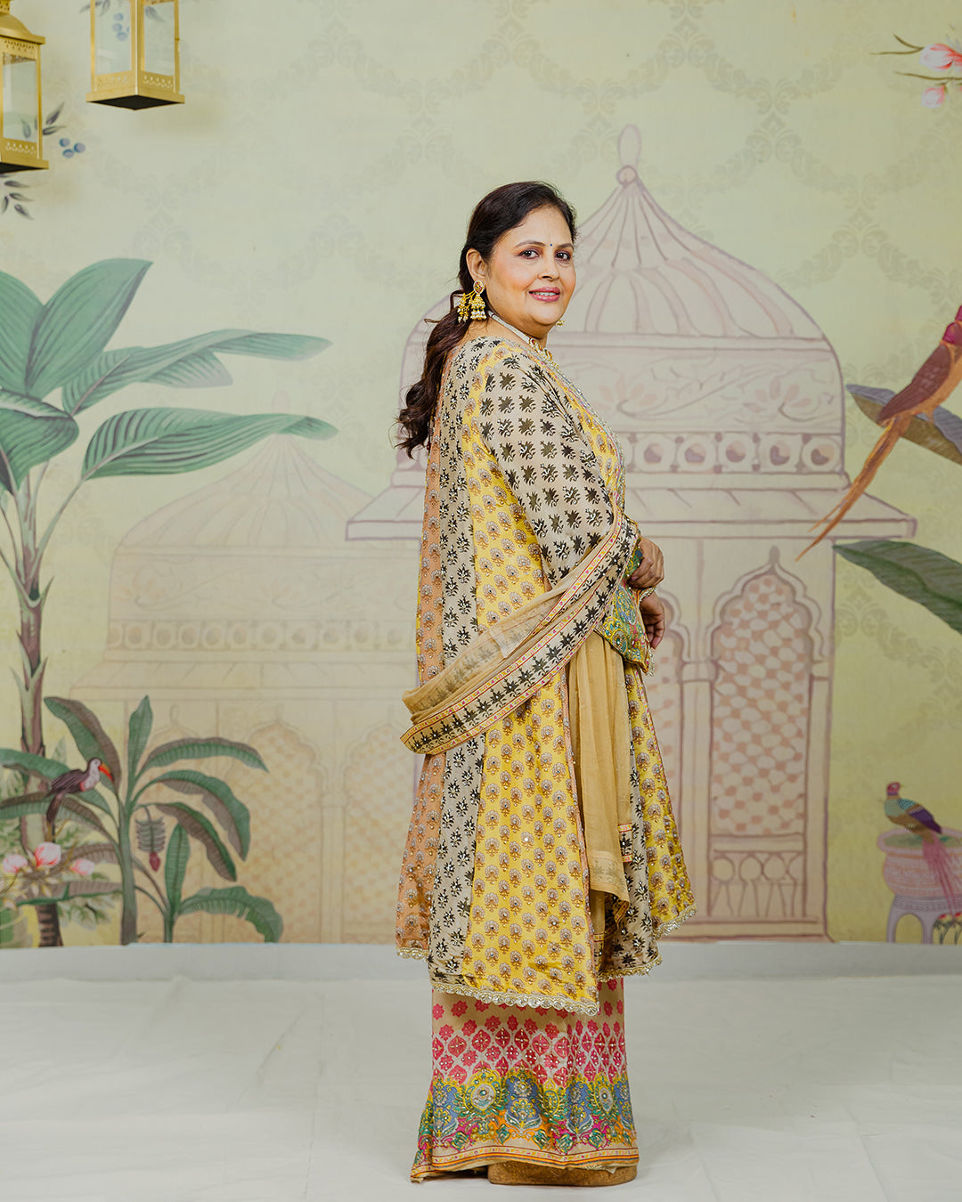Multicolour Anarkali Dress Preloved